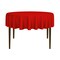Lann's Linens - Round Premium Tablecloth for Wedding / Banquet / Restaurant - Polyester Fabric Table Cloth